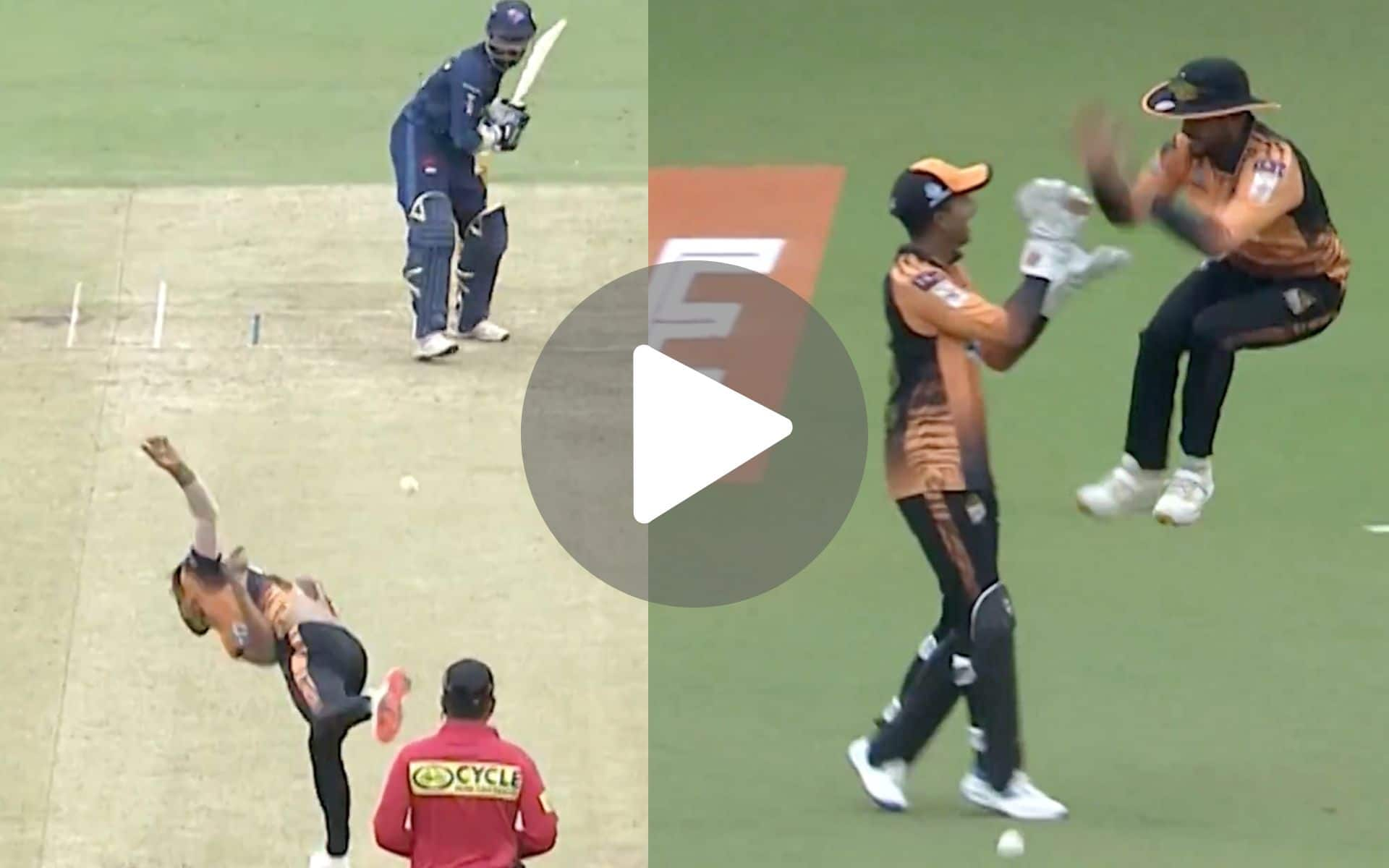 [Watch] Manish Pandey Does Kid-Like Jumping Celebration In The Maharaja T20 League 2024